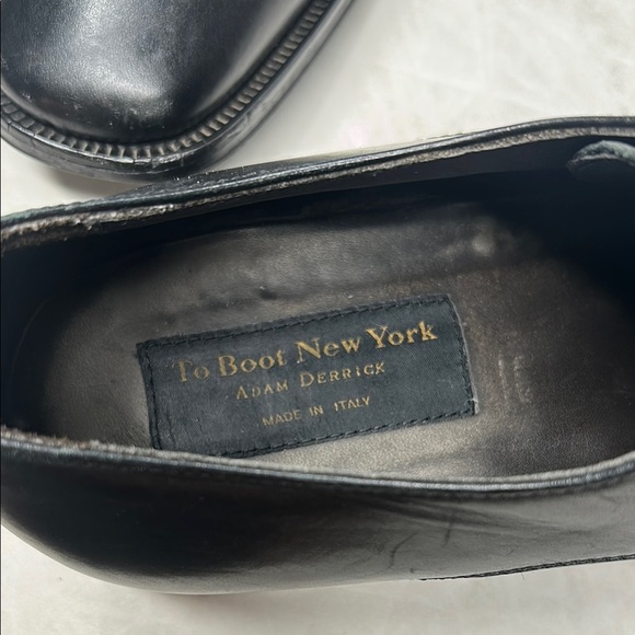 To Boot New York Black Leather Oxfords Sleek Formal Design | 13 - Picture 4 of 9